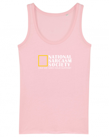 National Sarcasm  Society Cotton Pink