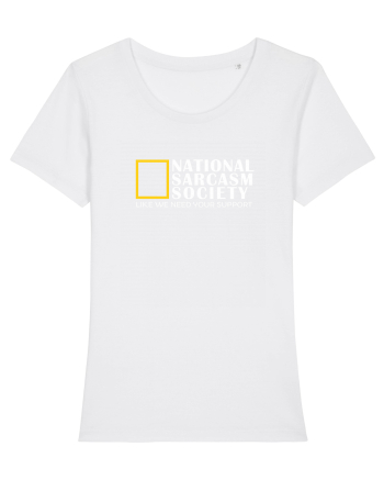 National Sarcasm  Society White
