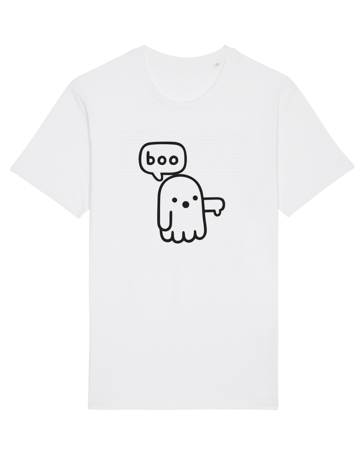 Tricou mânecă scurtă Unisex Rocker White