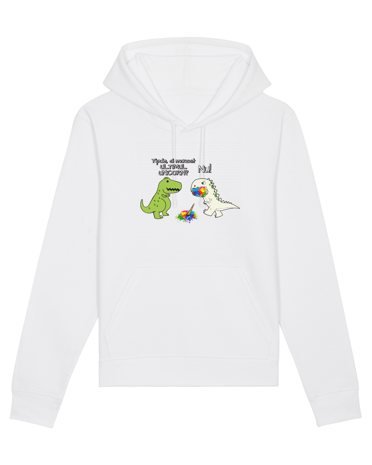 Hanorac Unisex Drummer White