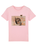 Cats on walls  Tricou mânecă scurtă  Copii Mini Creator