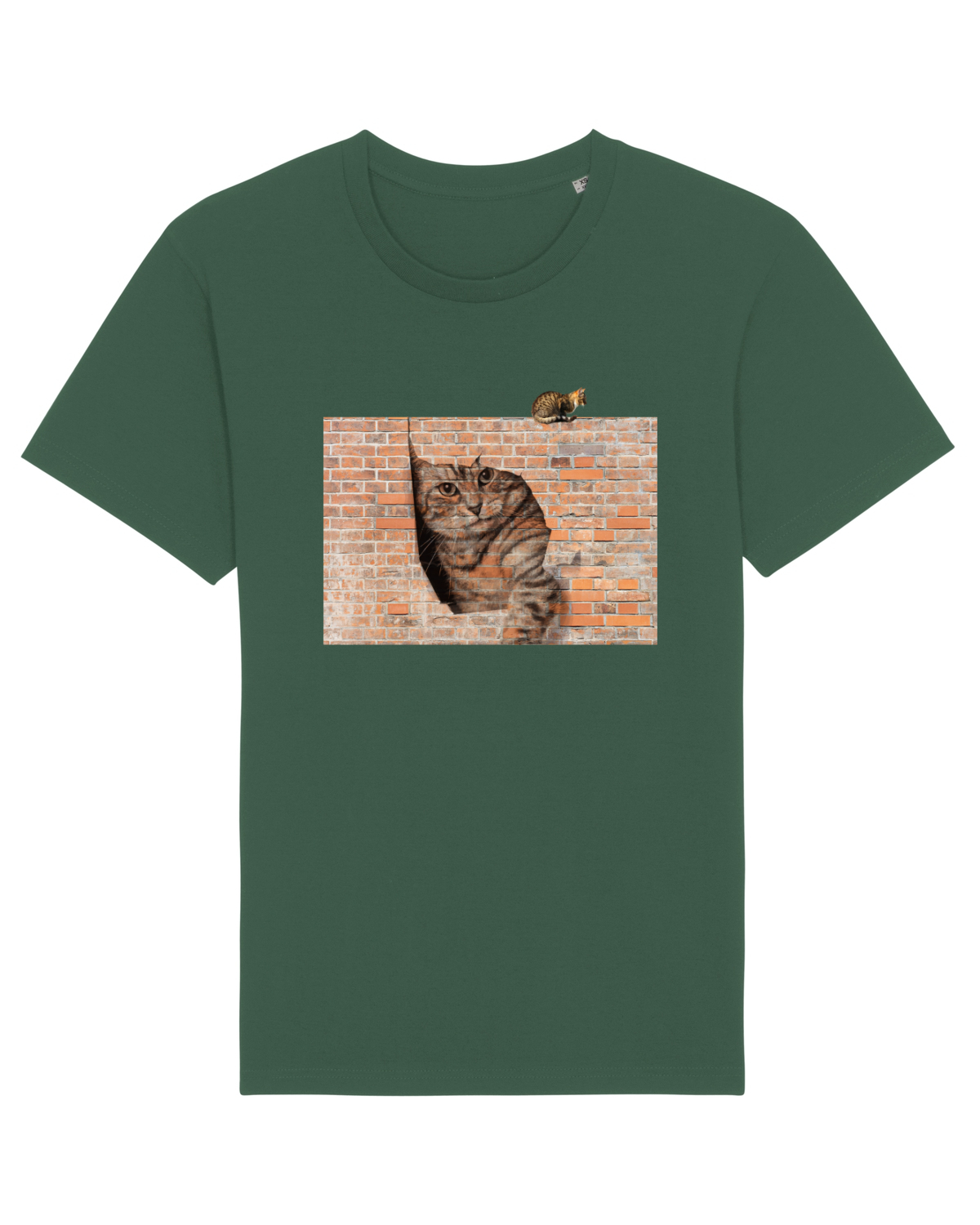 Tricou mânecă scurtă Unisex Rocker Bottle Green