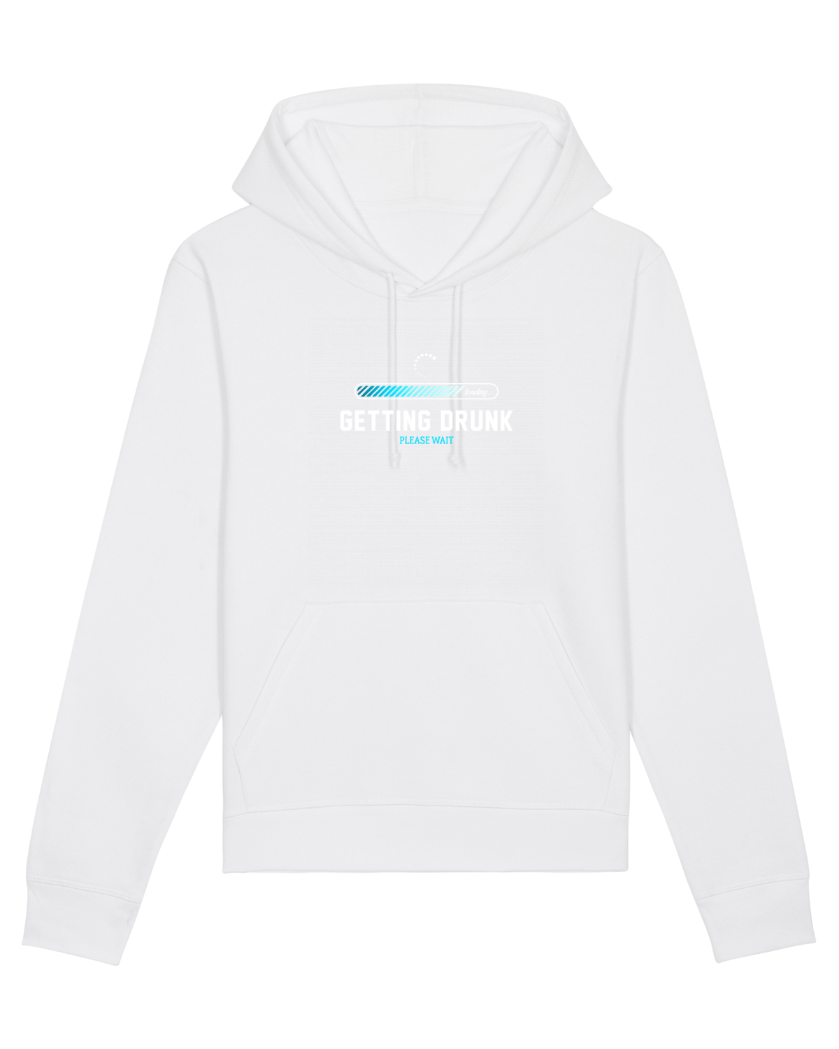Hanorac Unisex Drummer White