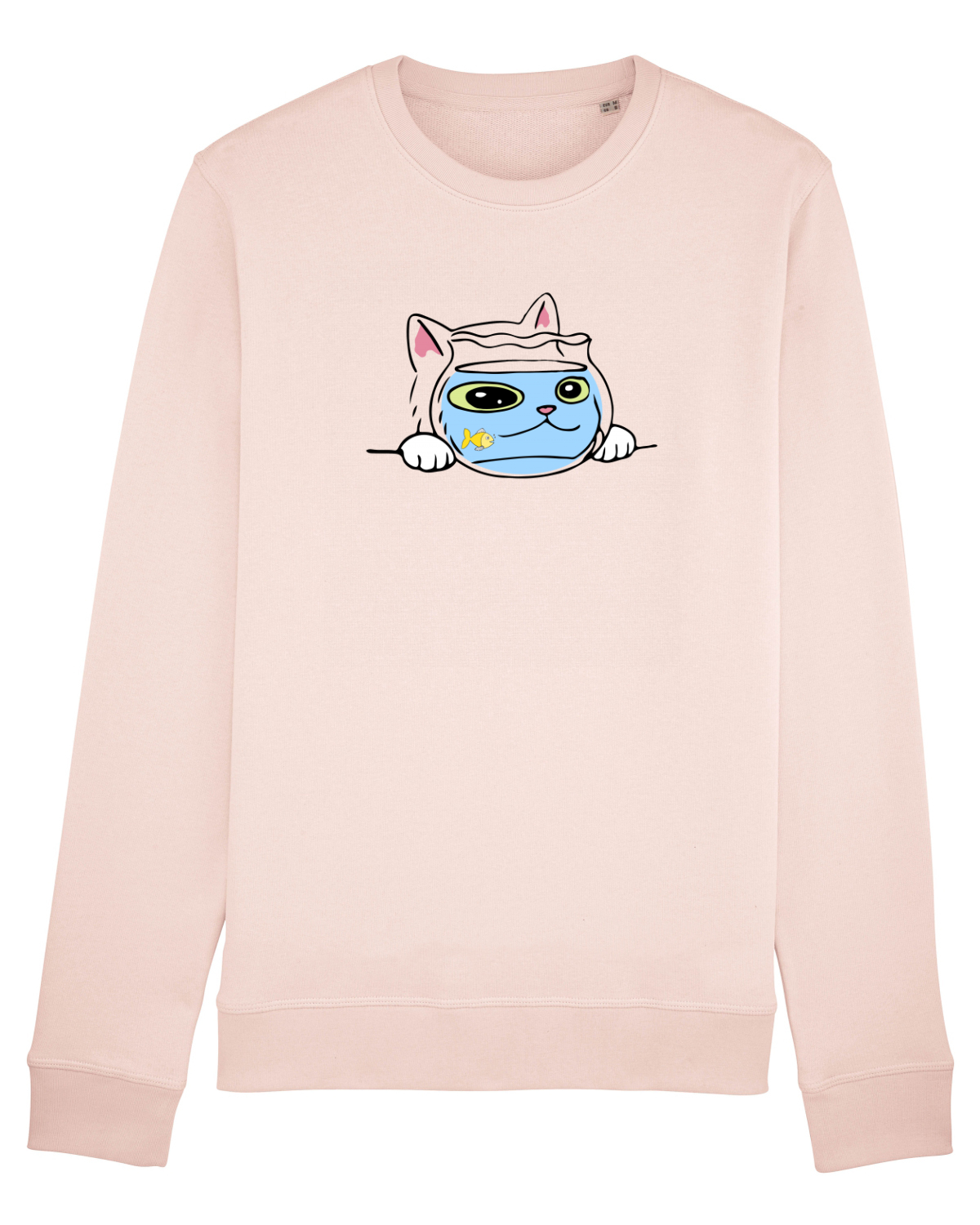 Bluză mânecă lungă Unisex Rise Candy Pink