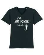 Cute, but Psycho Tricou mânecă scurtă guler V Bărbat Presenter