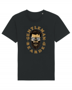 Gentleman Bearded Tricou mânecă scurtă Unisex Rocker