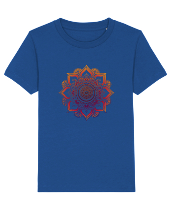 Orange Mandala Majorelle Blue