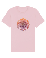 Orange Mandala Tricou mânecă scurtă Unisex Rocker