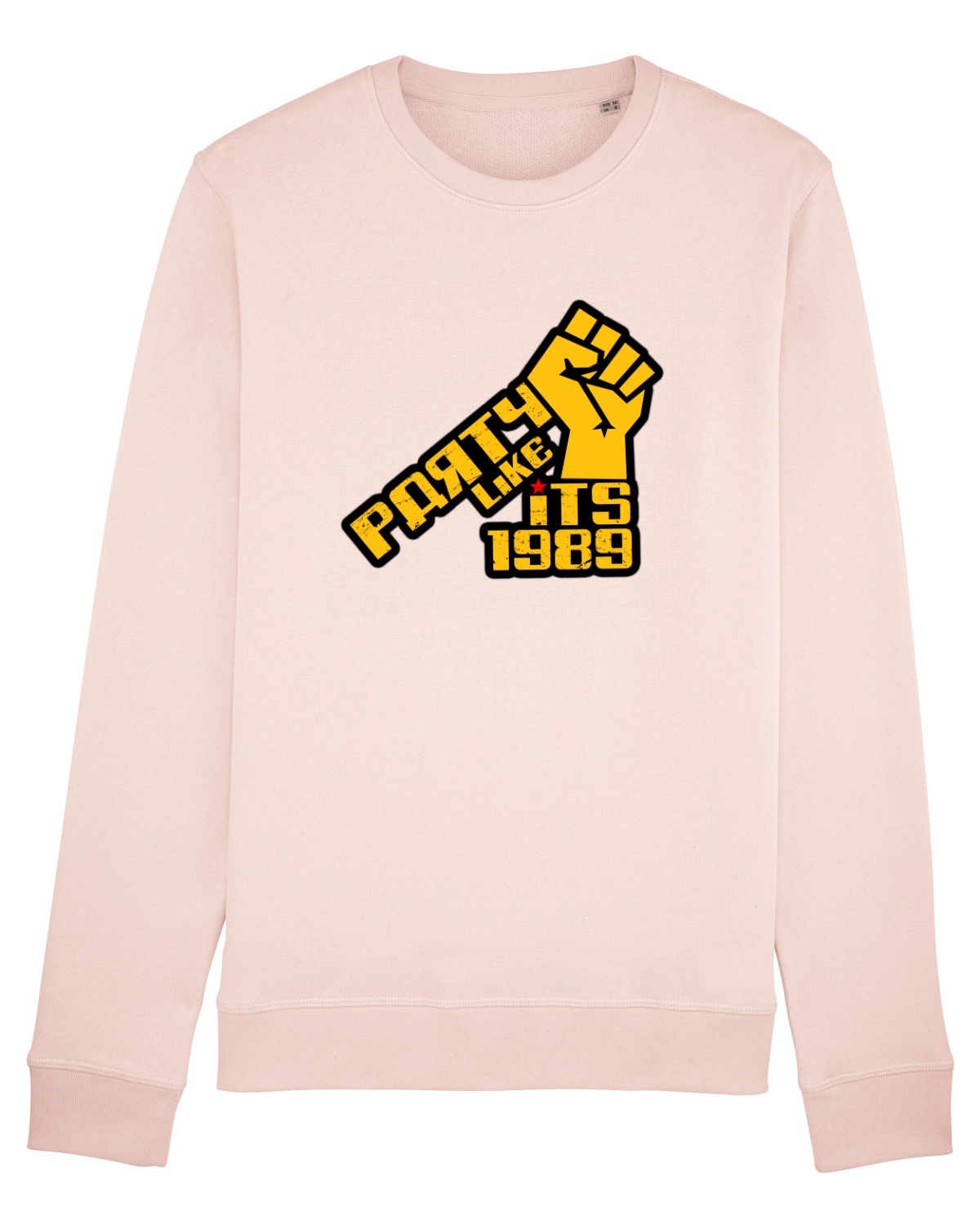 Bluză mânecă lungă Unisex Rise Candy Pink