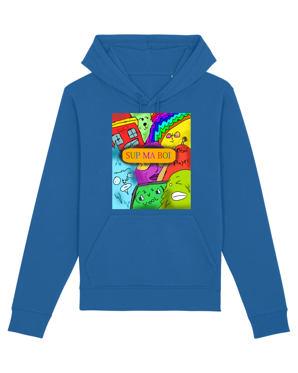 Hanorac Unisex Drummer Royal Blue