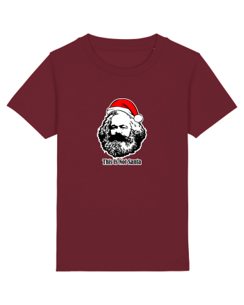 This Is Not Santa Burgundy
