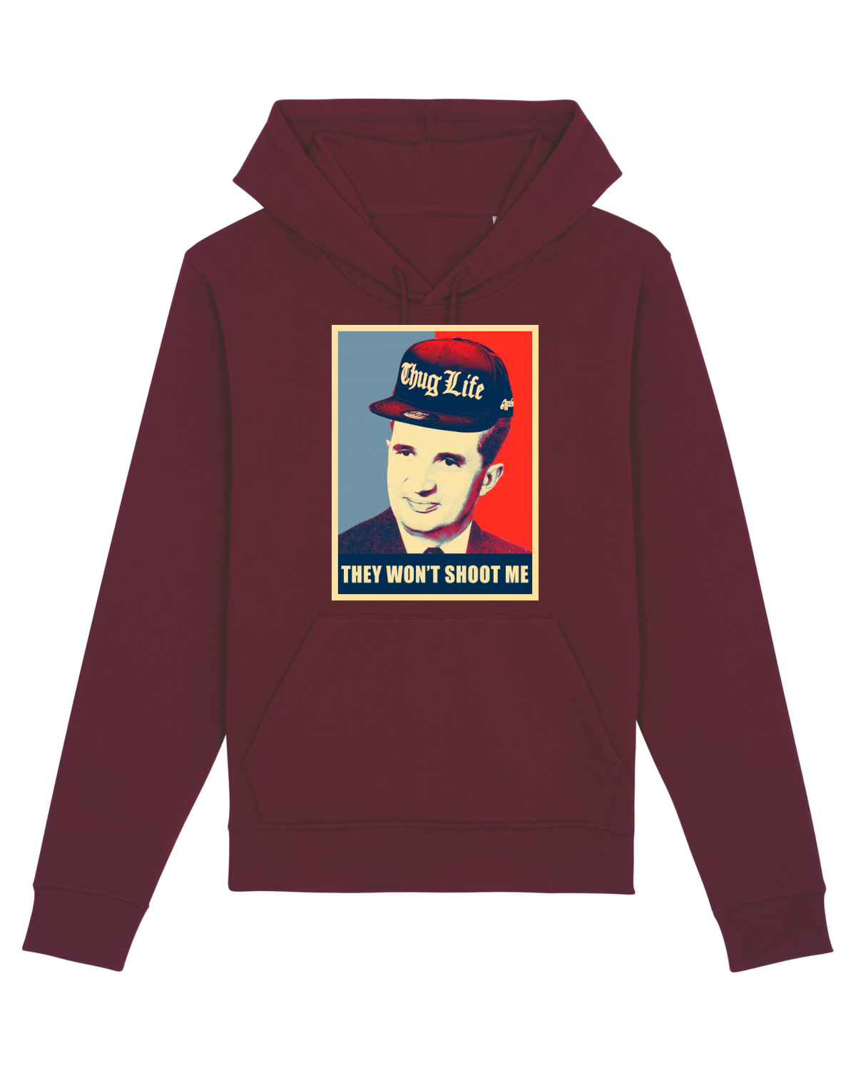 Hanorac Unisex Drummer Burgundy