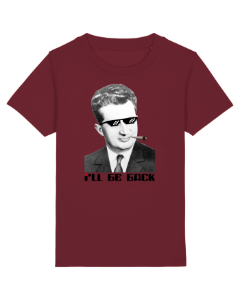 Ceauşescu, I'll be back Burgundy