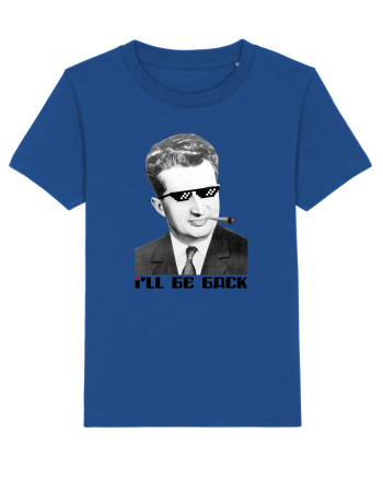 Ceauşescu, I'll be back Majorelle Blue