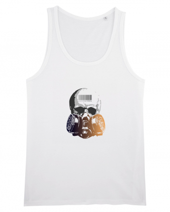 Gas Mask Skull White