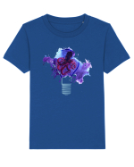 Octopus in a Light Bulb Tricou mânecă scurtă  Copii Mini Creator