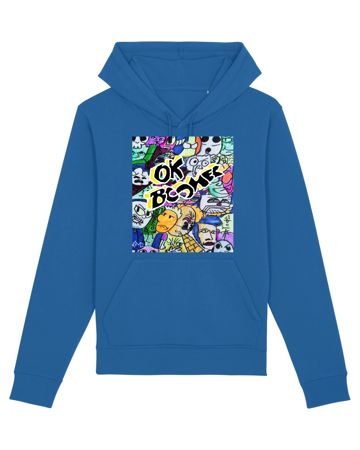 Hanorac Unisex Drummer Royal Blue