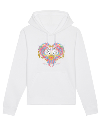 Twin Unicorns White