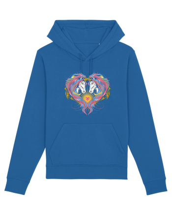 Twin Unicorns Royal Blue