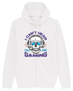 I Can't Hear You I Am Gaming Hanorac cu fermoar Unisex Connector