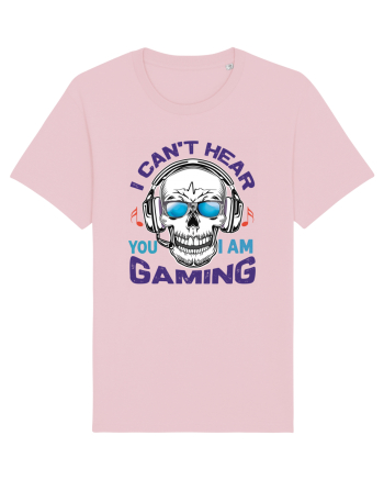 I Can't Hear You I Am Gaming Cotton Pink