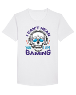 I Can't Hear You I Am Gaming Tricou mânecă scurtă guler larg Bărbat Skater
