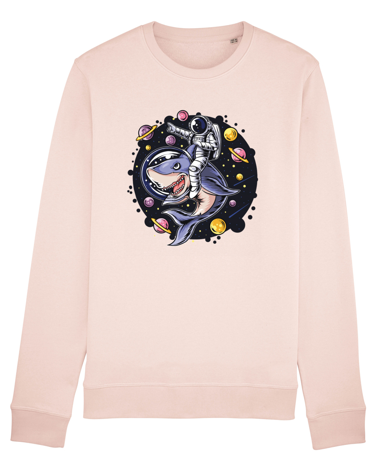 Bluză mânecă lungă Unisex Rise Candy Pink