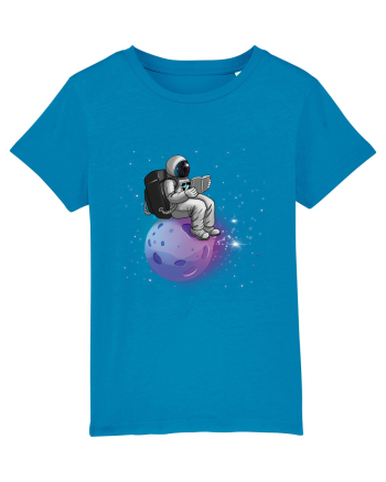 Astronaut Reading In Stars Azur