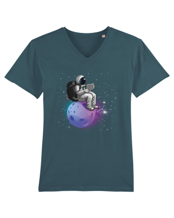 Astronaut Reading In Stars Stargazer
