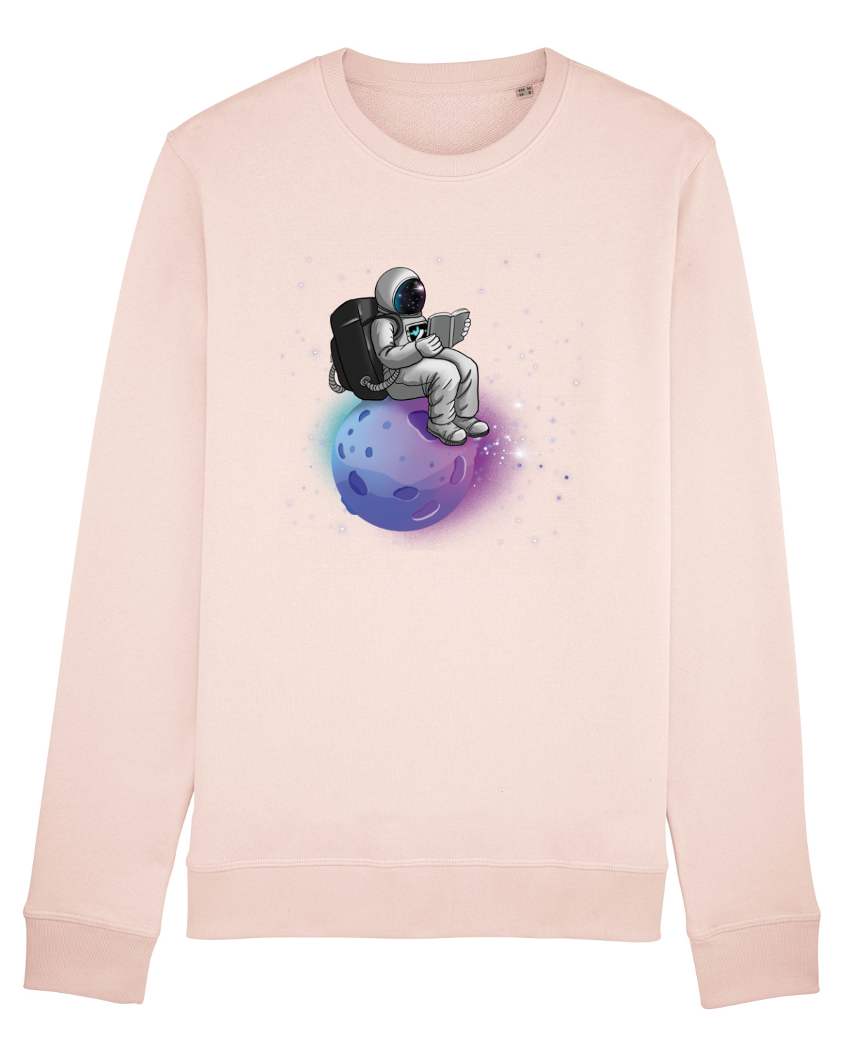 Bluză mânecă lungă Unisex Rise Candy Pink