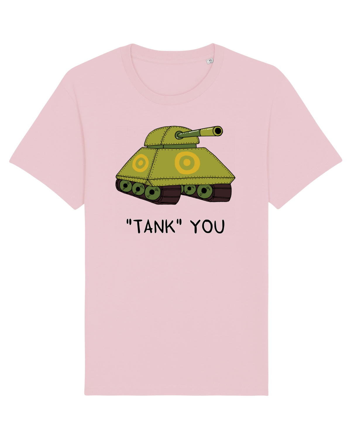Tricou mânecă scurtă Unisex Rocker Cotton Pink