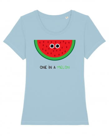 One in a melon Sky Blue