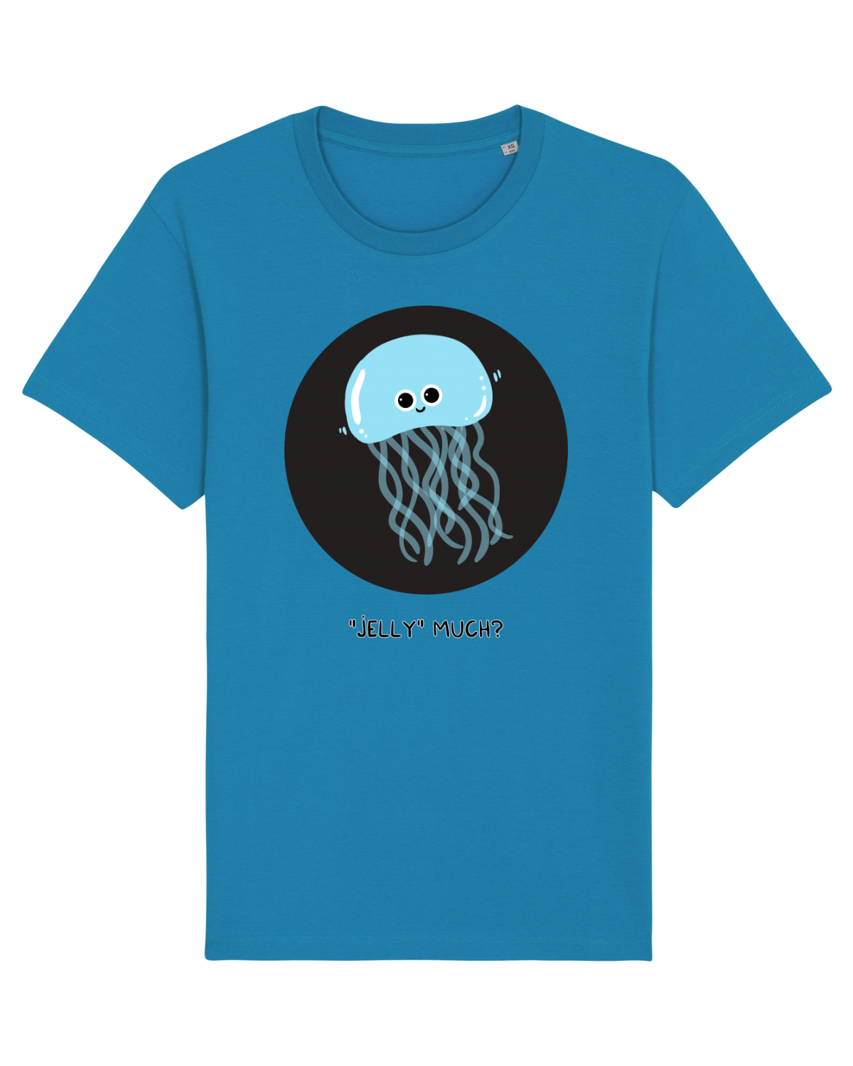 Tricou mânecă scurtă Unisex Rocker Azur