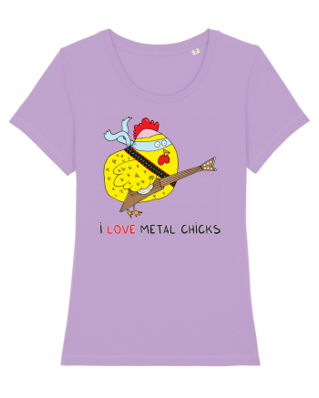 I Love Metal Chicks Lavender Dawn