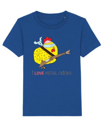 I Love Metal Chicks Majorelle Blue