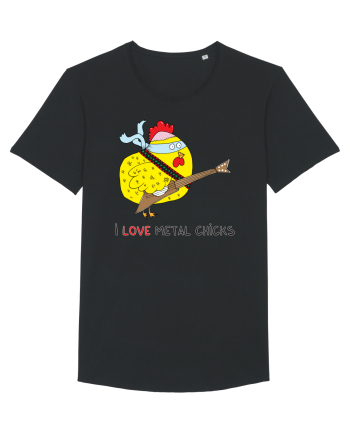 I Love Metal Chicks Black