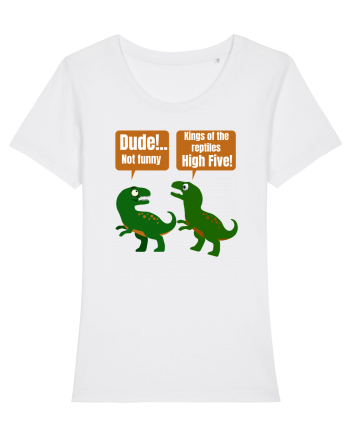 T Rex nu poate bate plama White
