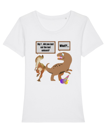 Dinozauri amuzanti  White