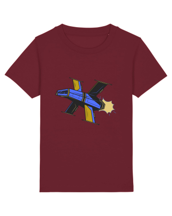 Nava Spatiala Retro  Burgundy
