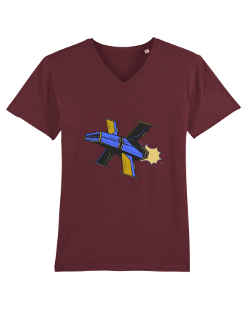 Nava Spatiala Retro  Burgundy