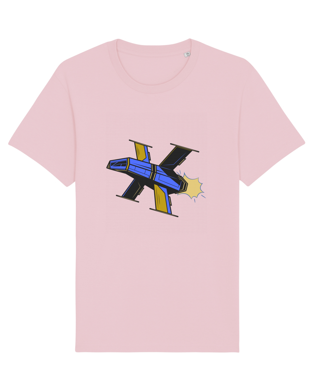 Tricou mânecă scurtă Unisex Rocker Cotton Pink