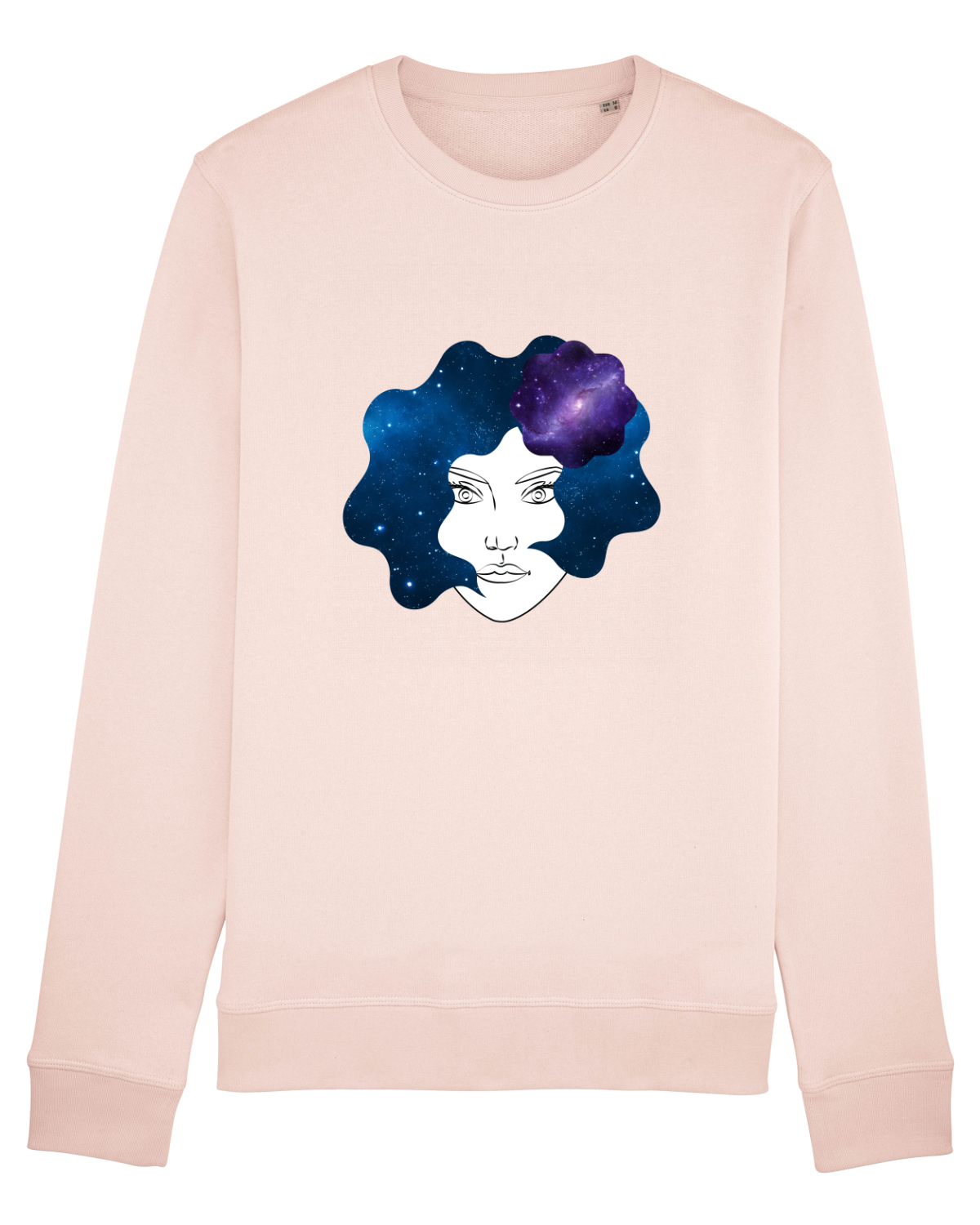 Bluză mânecă lungă Unisex Rise Candy Pink