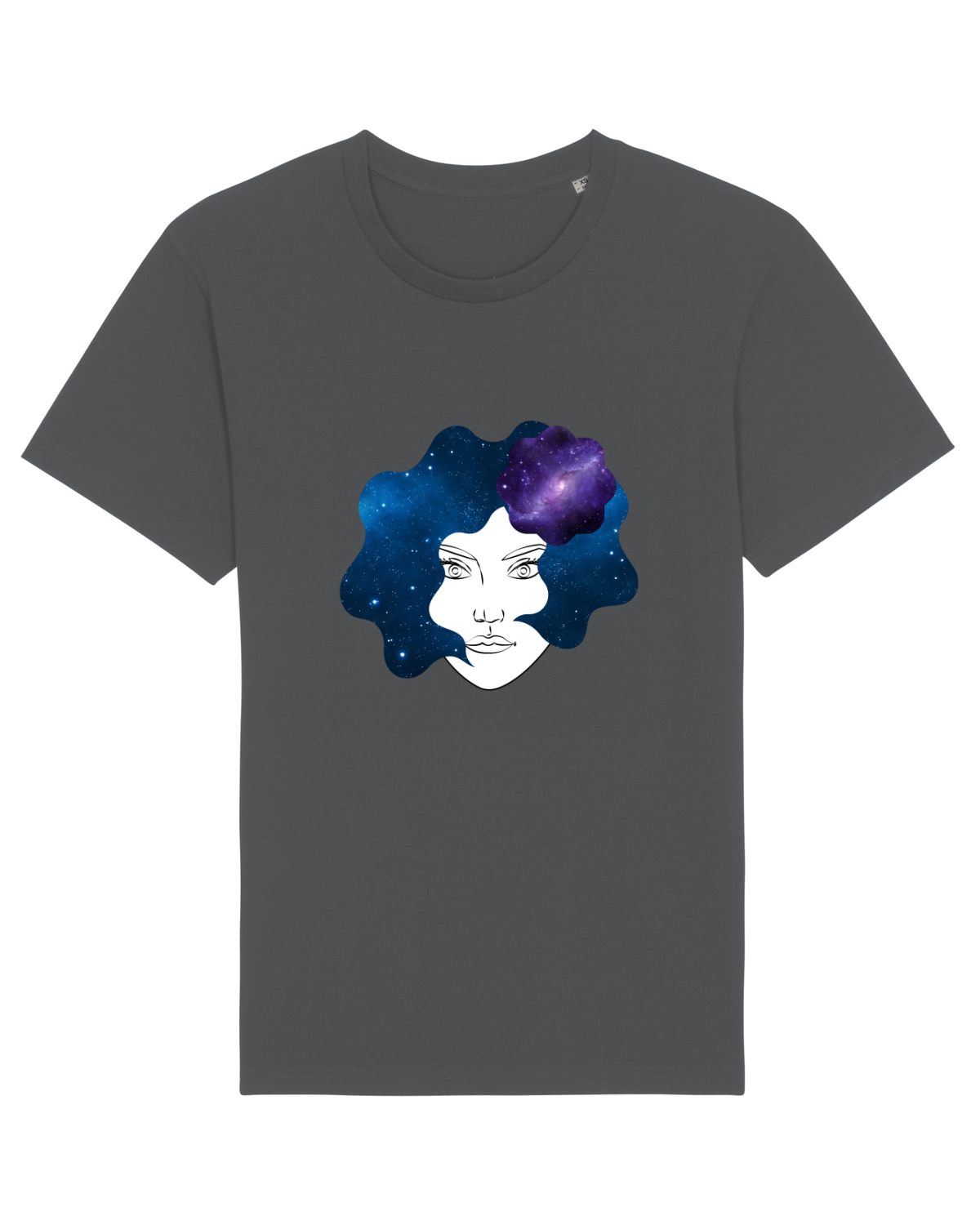 Tricou mânecă scurtă Unisex Rocker Anthracite