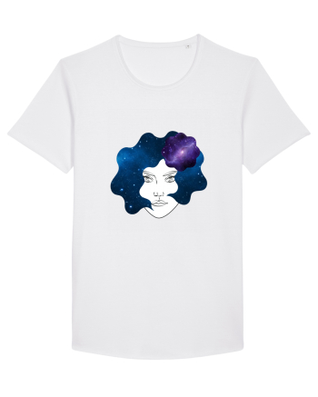 Femeie Spatiala  White