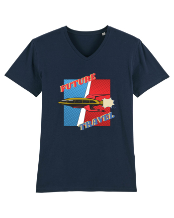 Nava Spatiala In Stil Retro Comic  French Navy