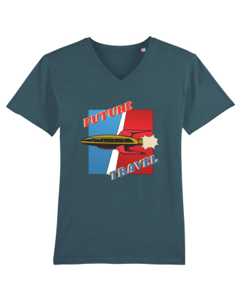 Nava Spatiala In Stil Retro Comic  Stargazer