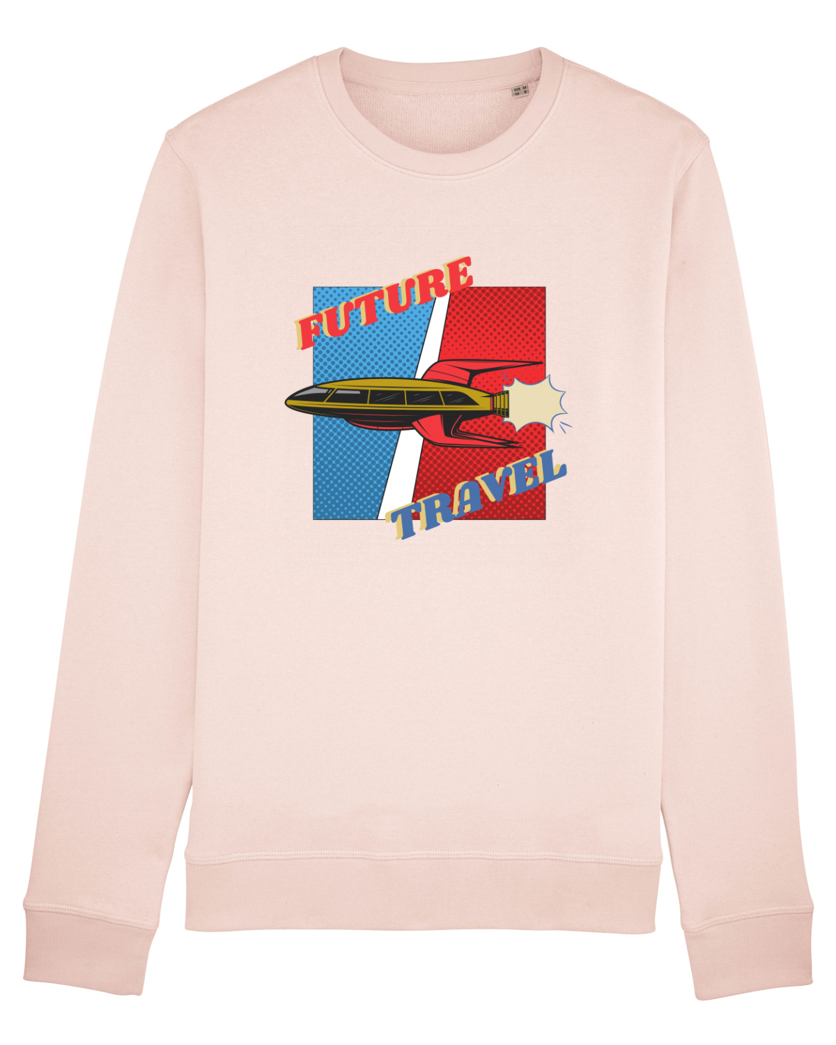 Bluză mânecă lungă Unisex Rise Candy Pink