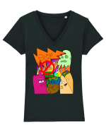 No Magic Tricou mânecă scurtă guler V Damă Evoker