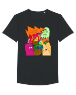 No Magic Tricou mânecă scurtă guler larg Bărbat Skater