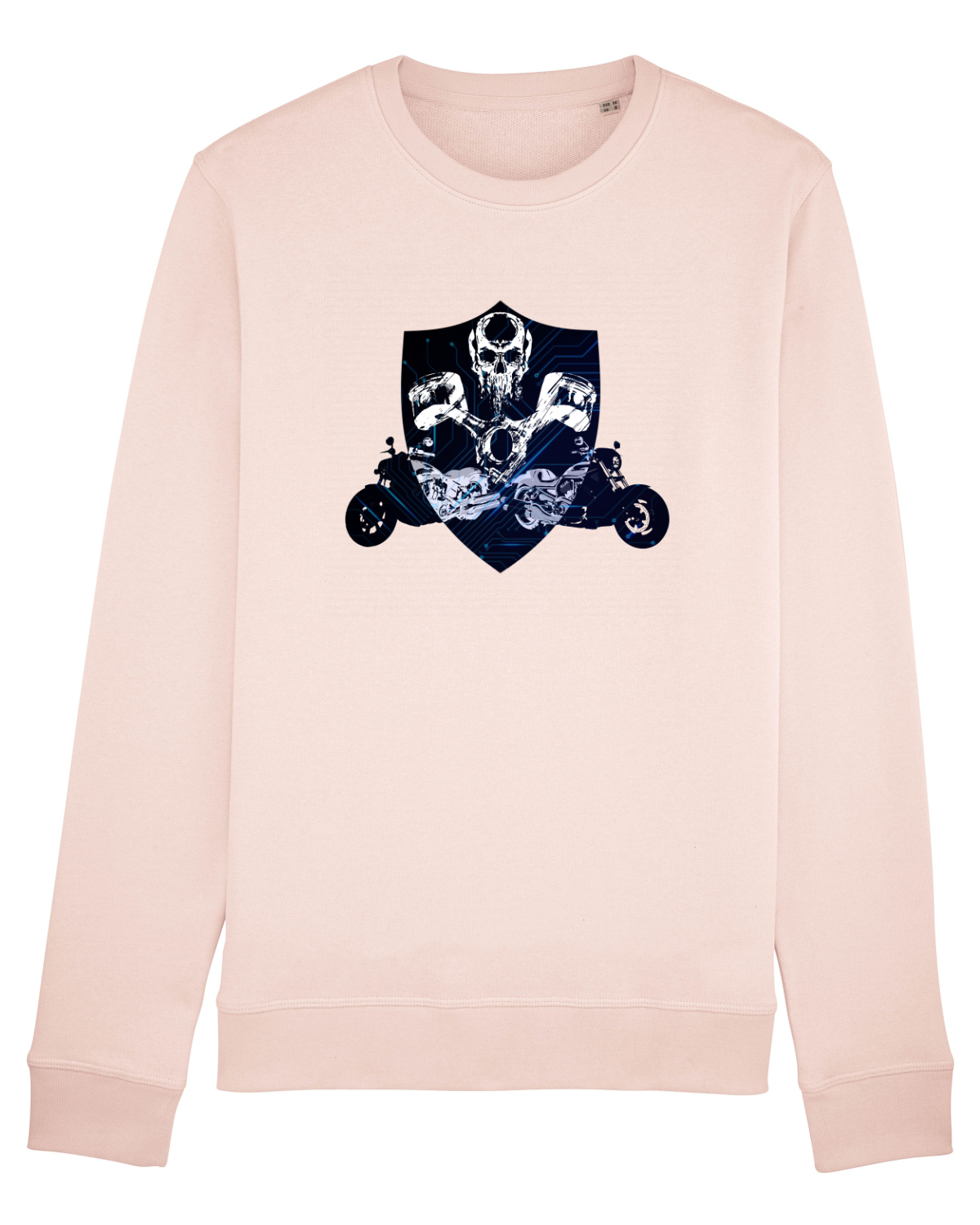 Bluză mânecă lungă Unisex Rise Candy Pink